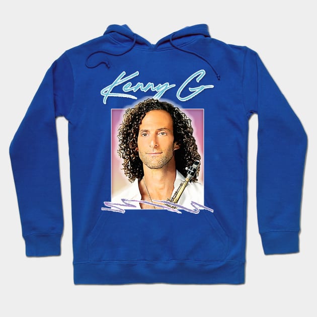 Kenny G / 90s Aesthetic Fan Art Design Hoodie by DankFutura